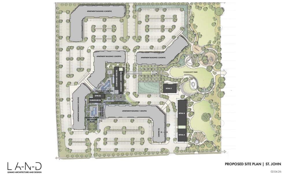 St. John Site development update approved, advancing mixed ...