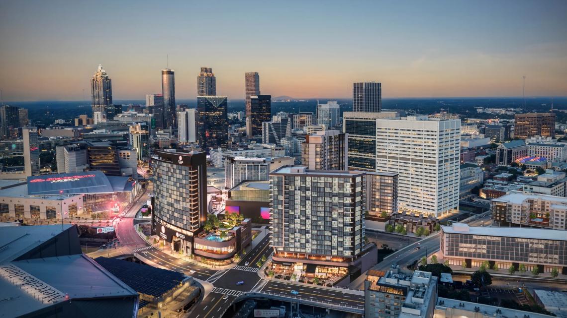 Fresh visuals, details emerge for Centennial Yards first hotel ...