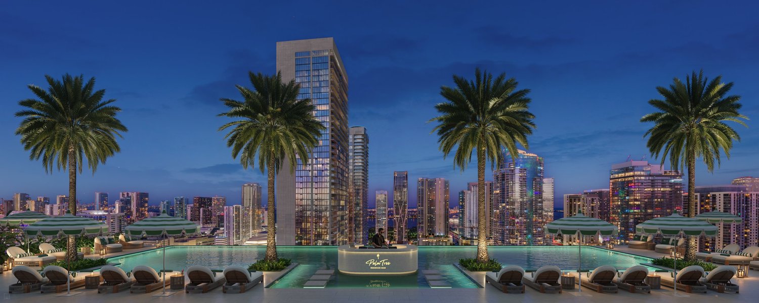 PMG, Eden Residential, Lion Development Group, Sterling Equities, and Palm Tree Crew Reveal the First-Ever Palm Tree Residences Miami in Downtown Miami — PROFILEmiami South Florida Real Estate and Lifestyle