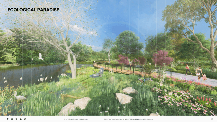 Elon Musk plans giant park near Tesla factory in Austin ...