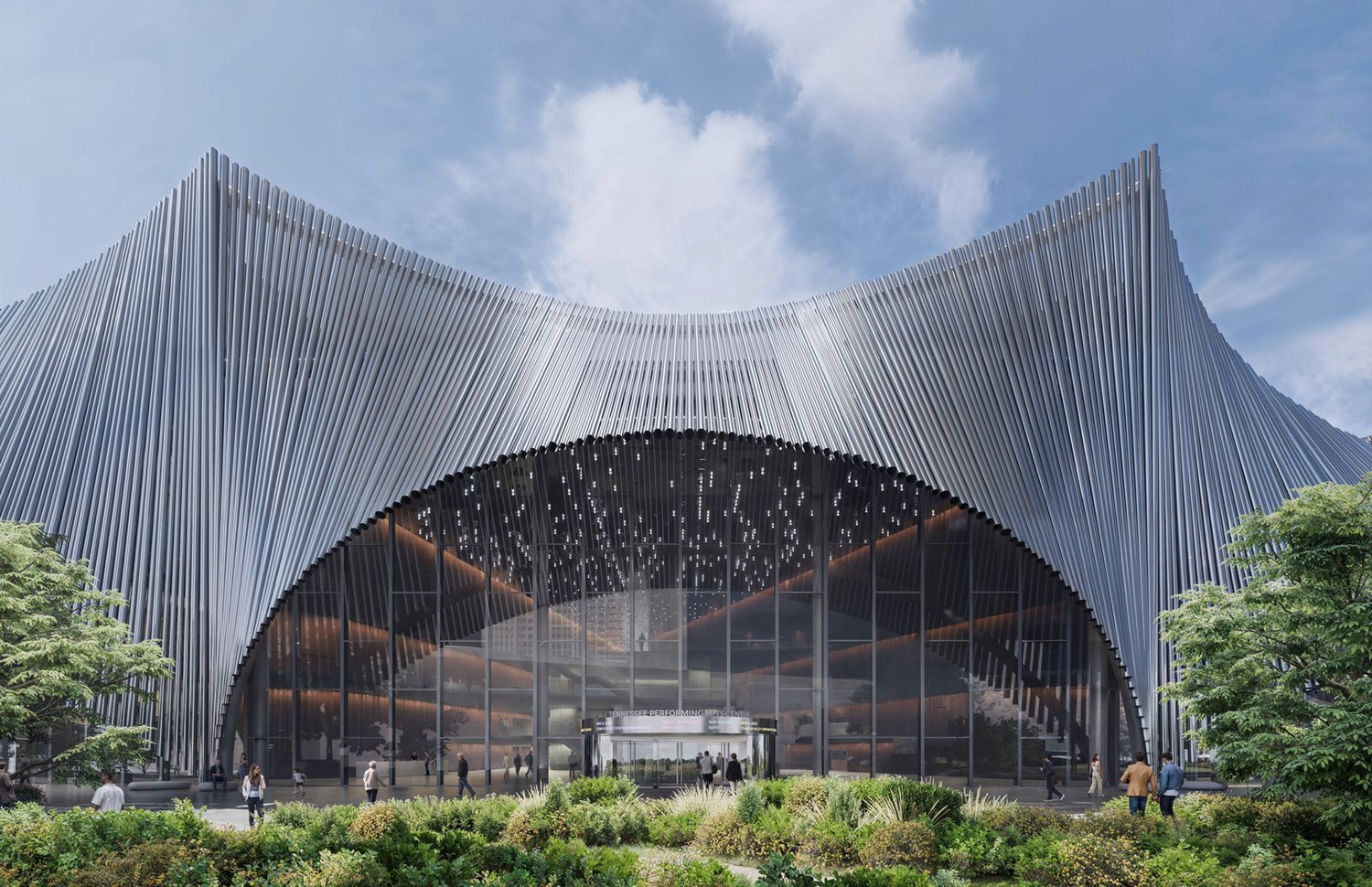 New cultural reference. Tennessee Performing Arts Center by BIG | METALOCUS