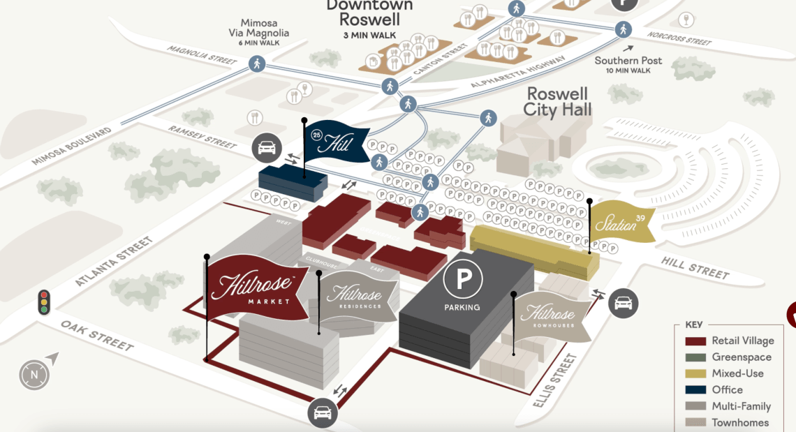 Fresh visuals: Roswell's 'once-in-a-generation' project advances | Urbanize Atlanta