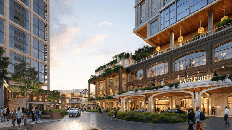New Eastpoint Renderings Released Next To New Stadium In East Bank Nashville. – CITY NOW NEXT