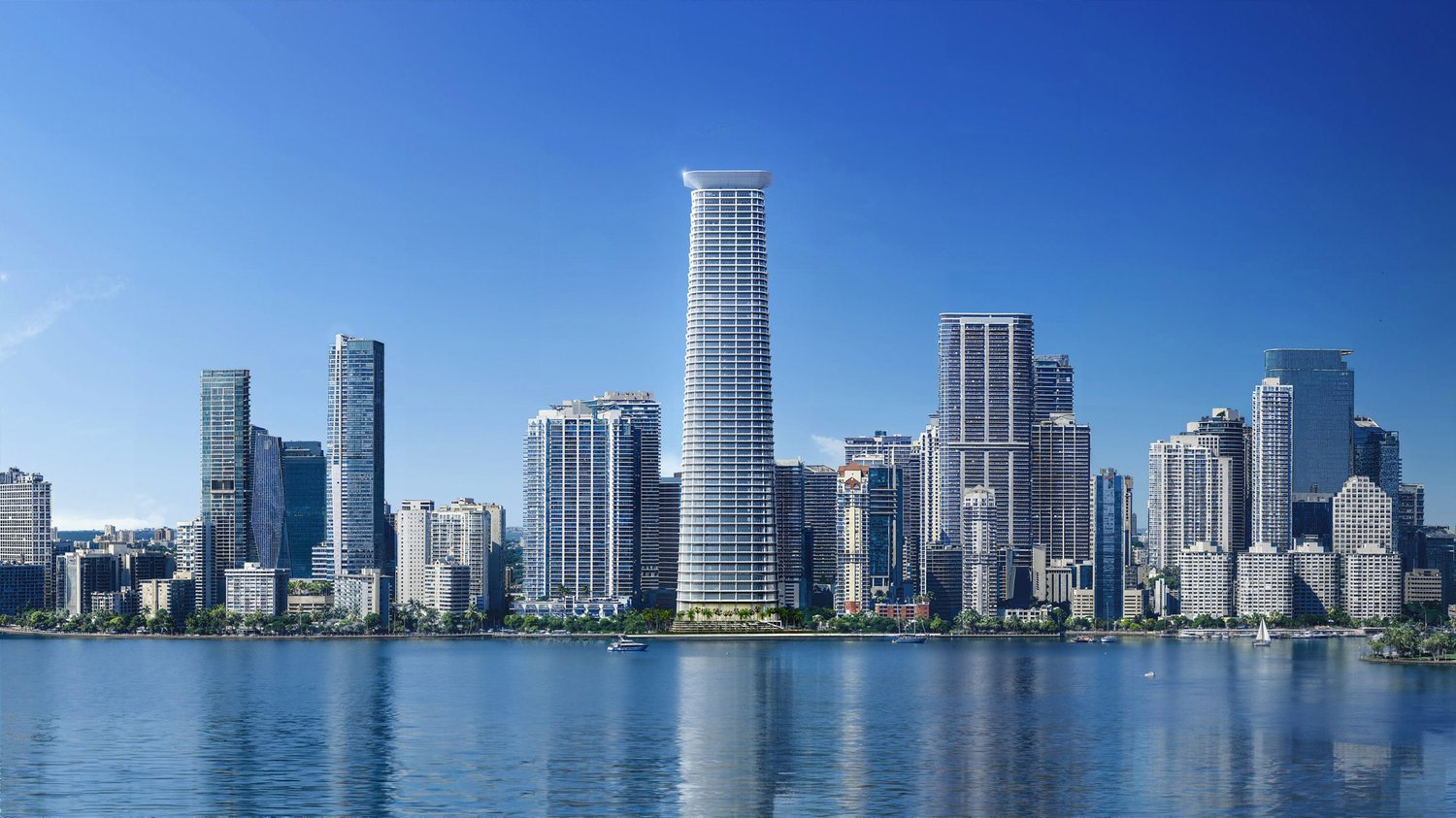 Foster + Partners designs "elegant" Miami supertall skyscraper