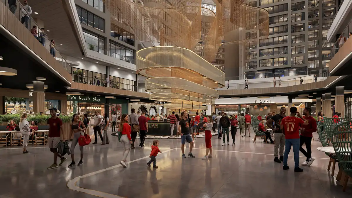 The Center Atlanta downtown building, CNN tower – e-architect