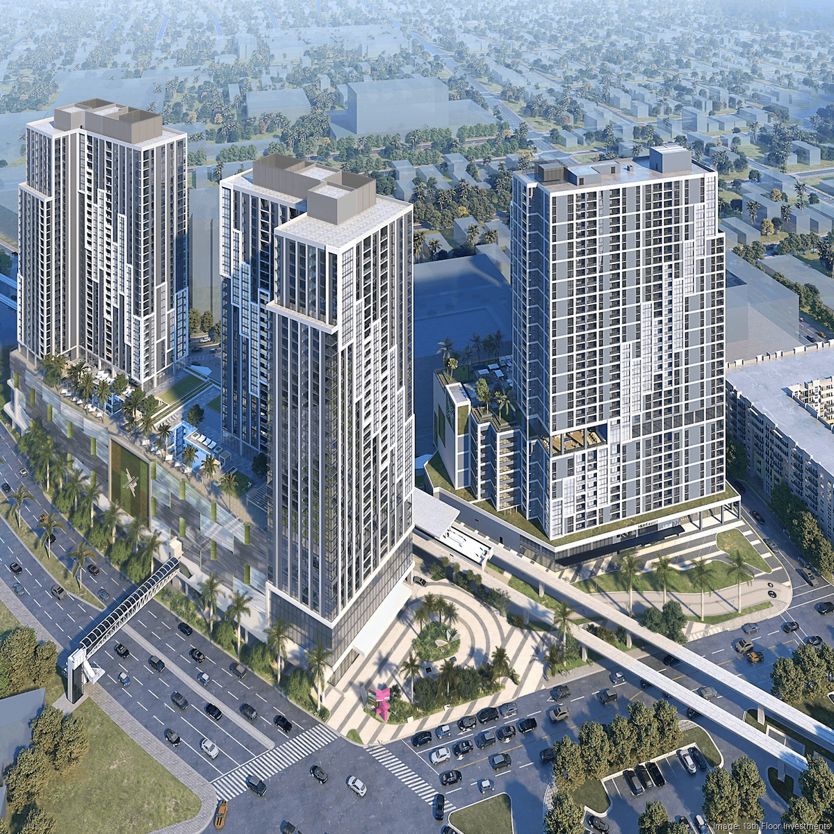 13th Floor Investments, Barings obtain construction loan for Crescendo apartments at Link at Douglas in Miami - South Florida Business Journal
