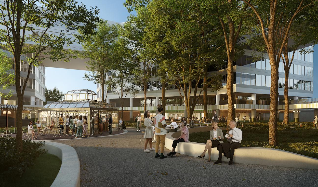 In Buckhead, plans for 'elevated communal gathering space ...