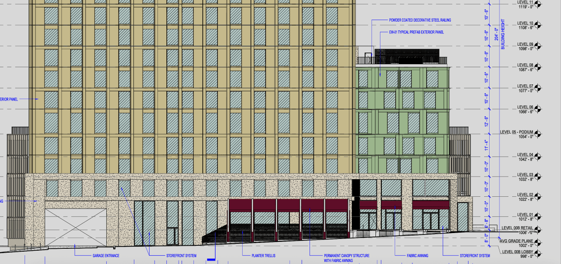 Images: In Buckhead Village, timber mixed-use tower enters pipeline | Urbanize Atlanta