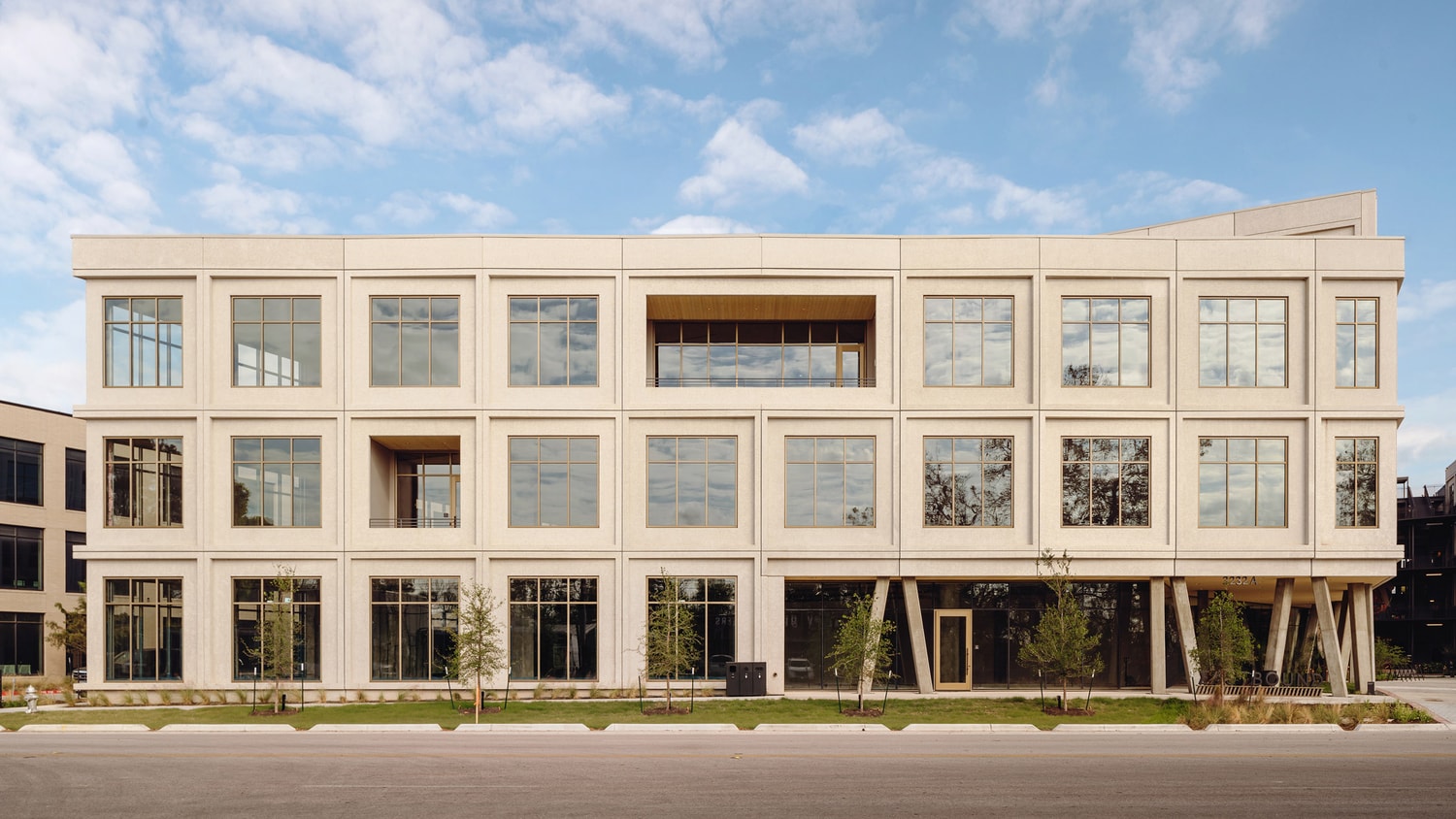 West of West experiments with "beautiful roughness" for Austin offices