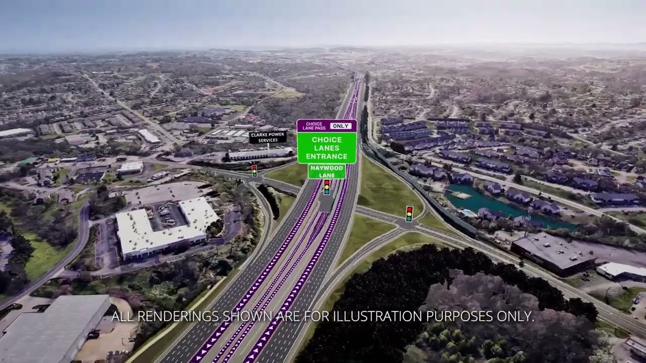 Interstate 24 Southeast Choice Lanes