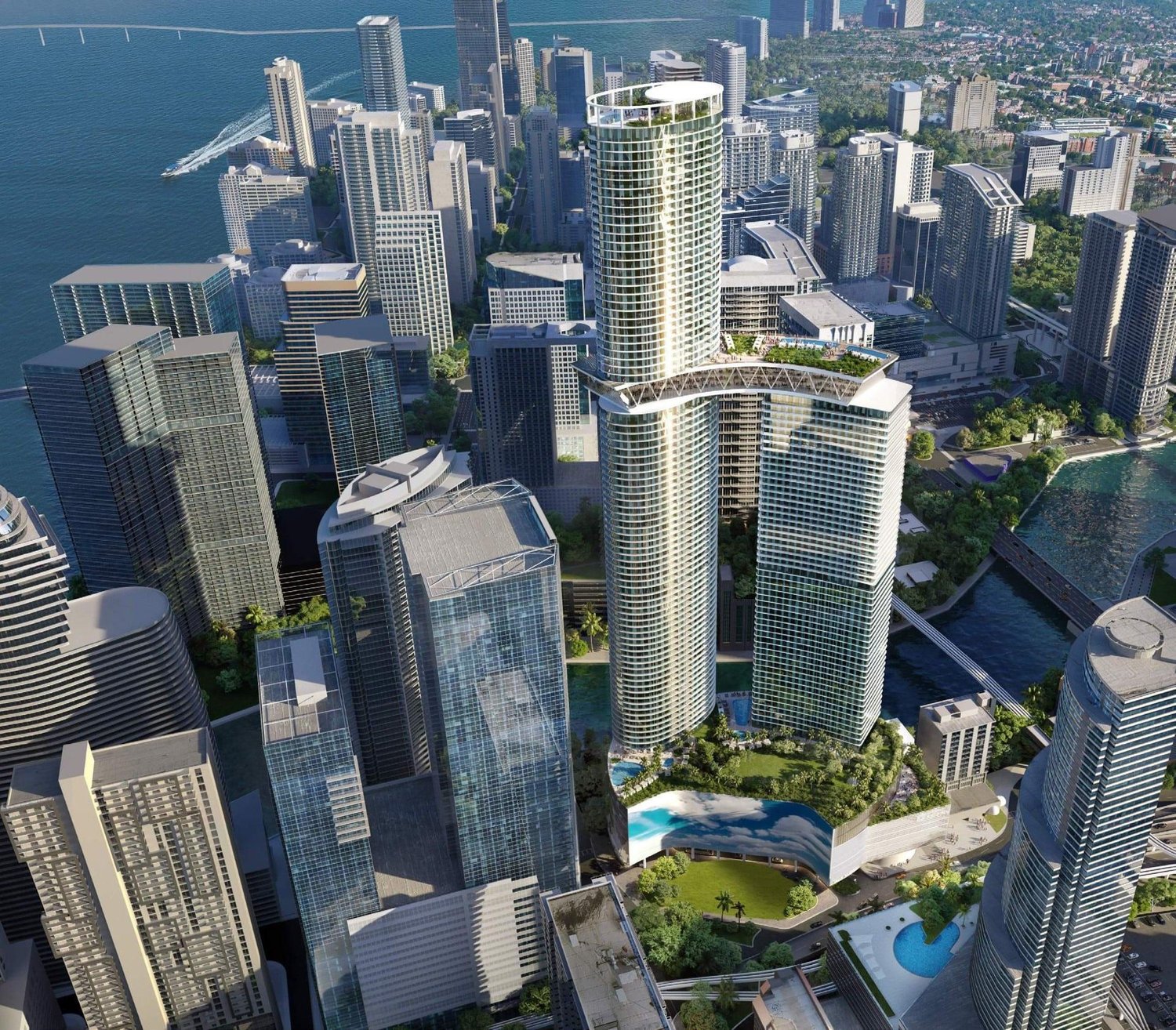 New Renderings And Phased Plans Unveiled For Trio Of Towers ...
