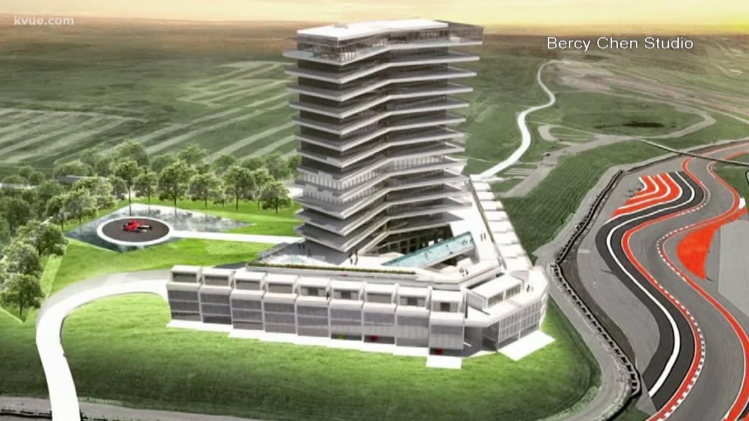 Development plans around COTA in Austin