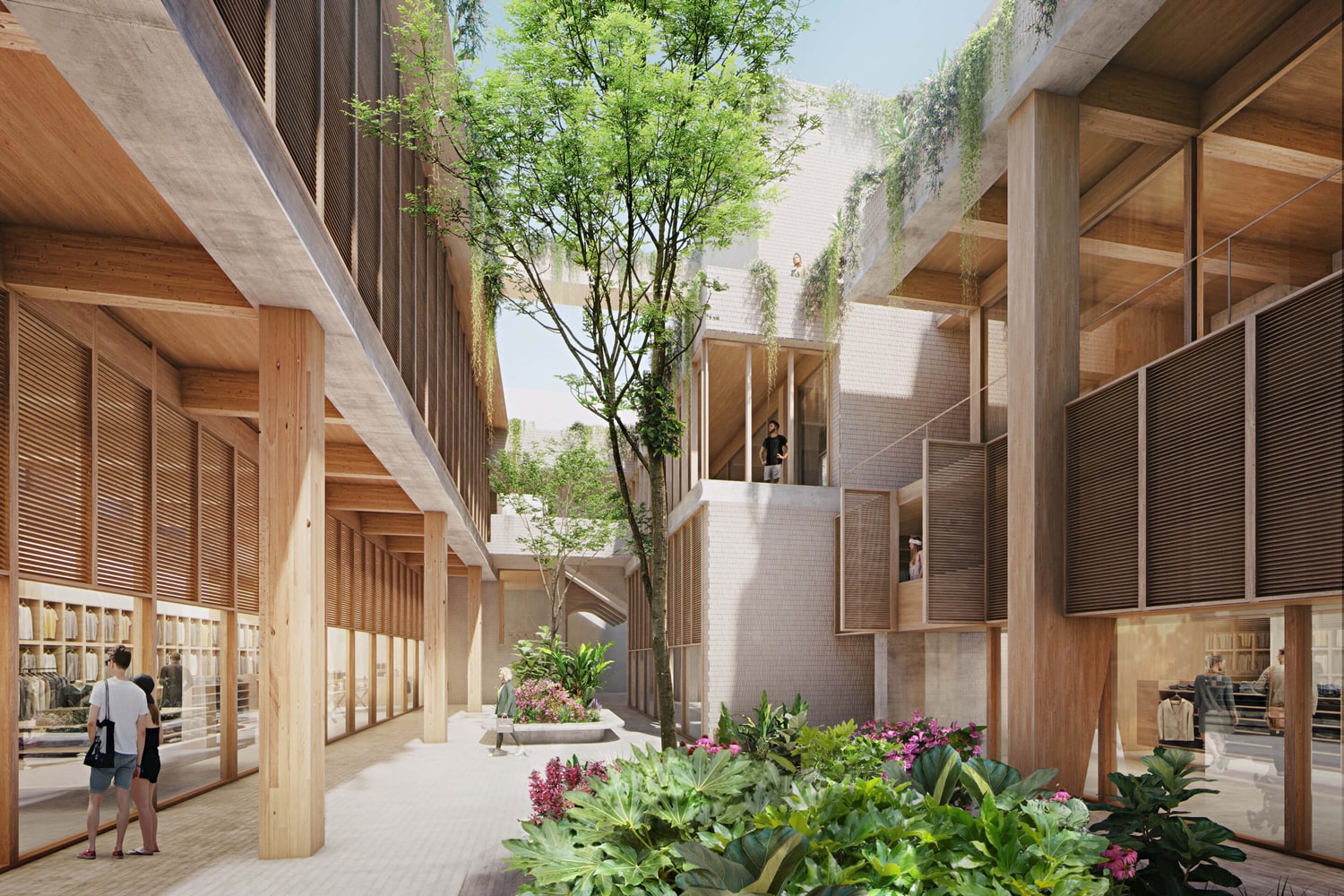 Herzog & de Meuron reveals design for mass-timber development in ...
