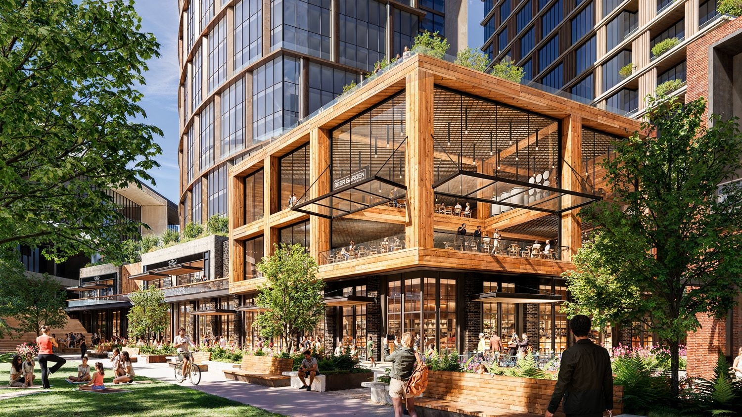 Nissan Stadium could have 50-story neighbors in East Bank