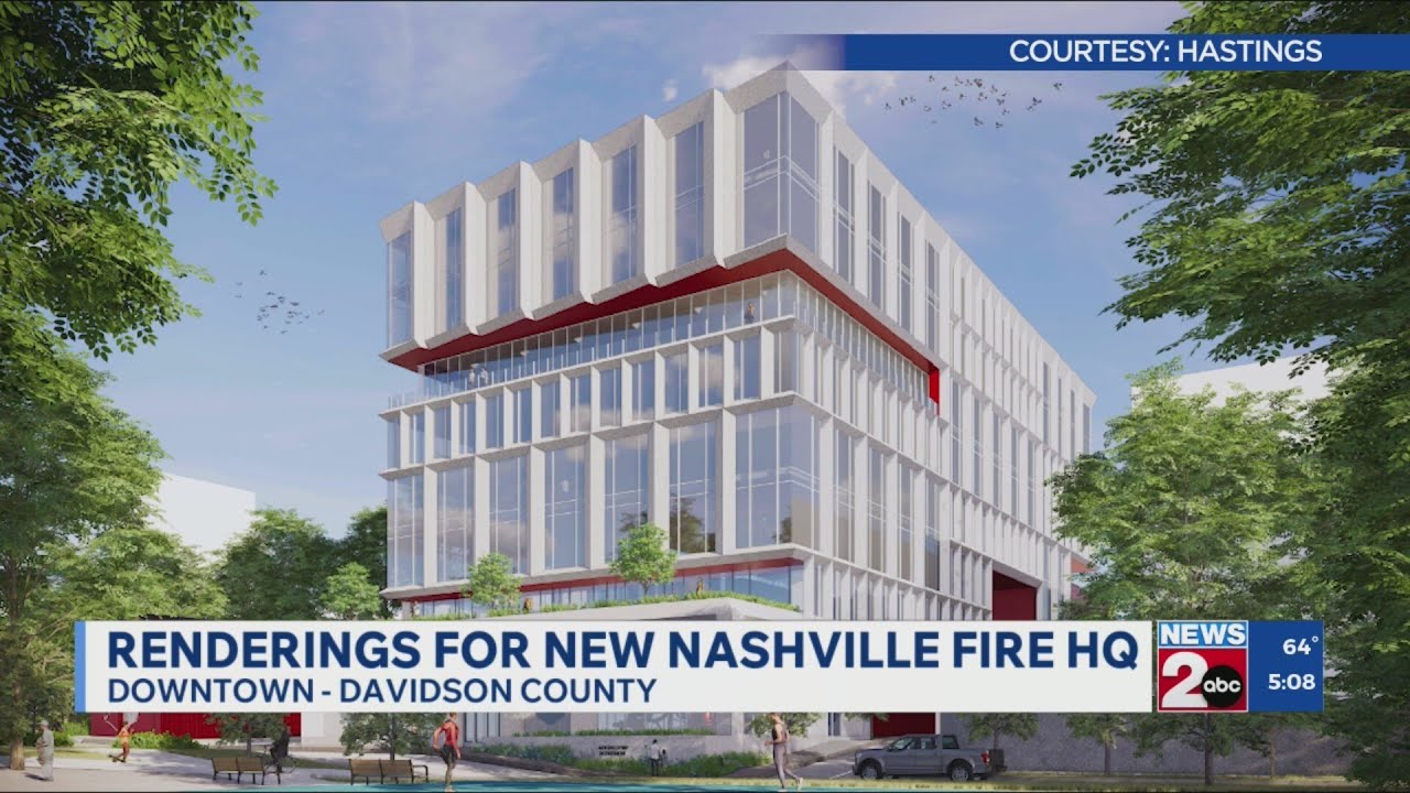 Renderings released for a new headquarters for the Nashville Fire Department