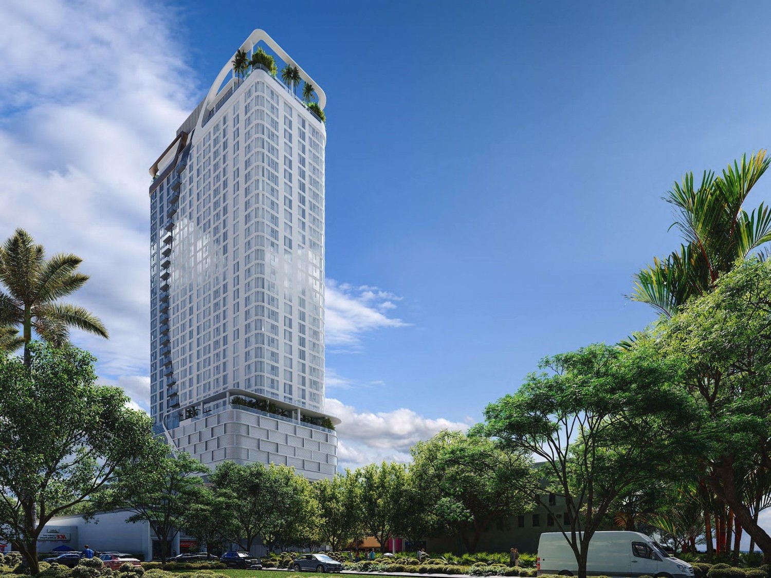 33-Story 1600 Edgewater Tower Proposed in Miami, Set for UDRB ...
