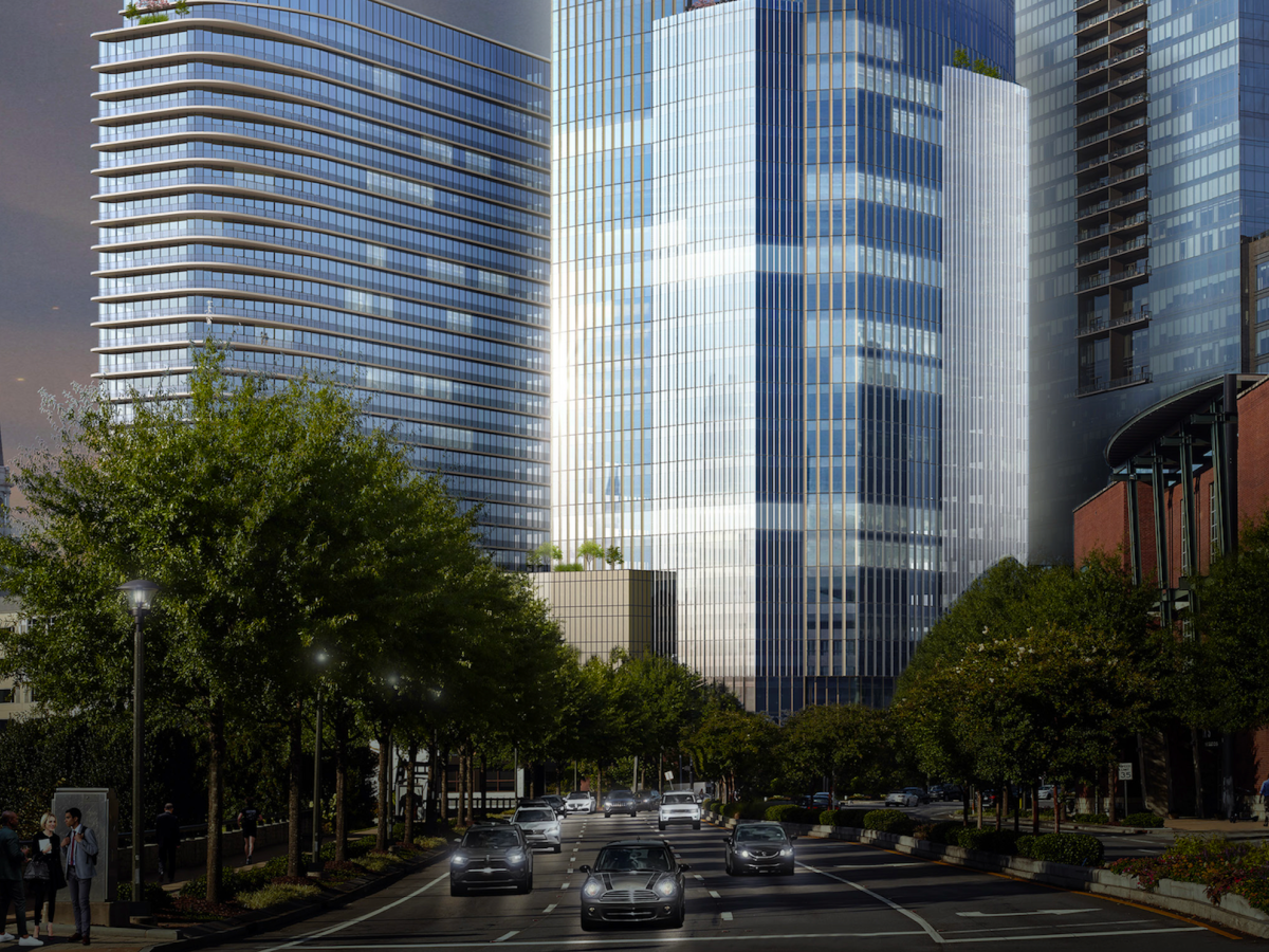 Visuals, details revealed for two-tower Peachtree Road ...