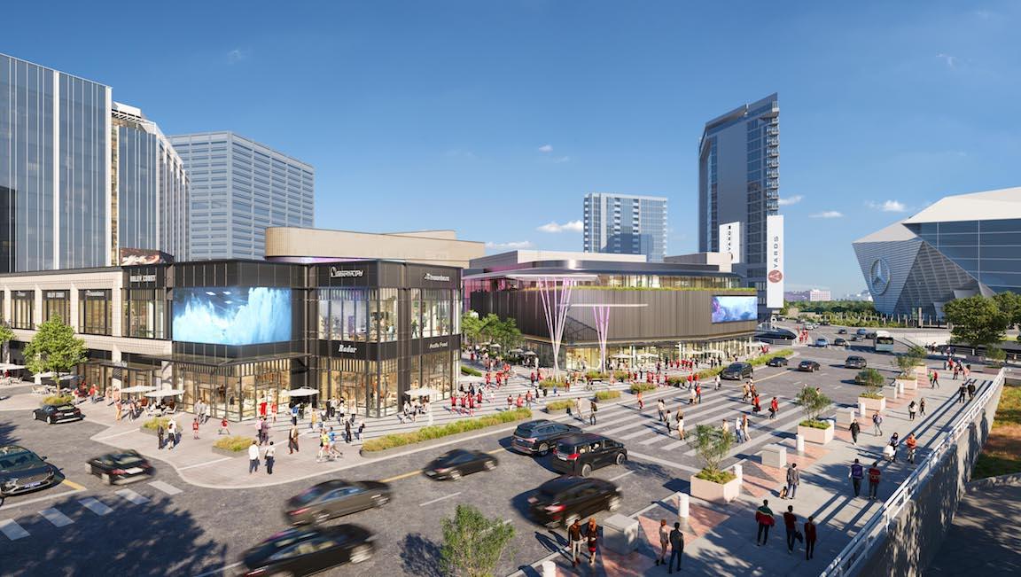 Centennial Yards' 'immersive dome' reaches construction ...