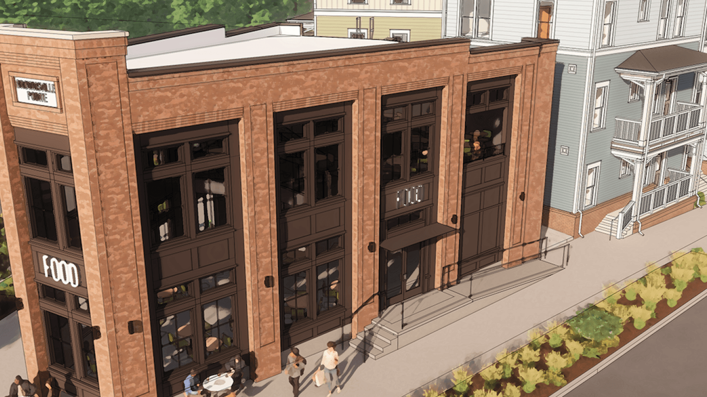 First look: Pocket-sized project with mix of uses enters ...