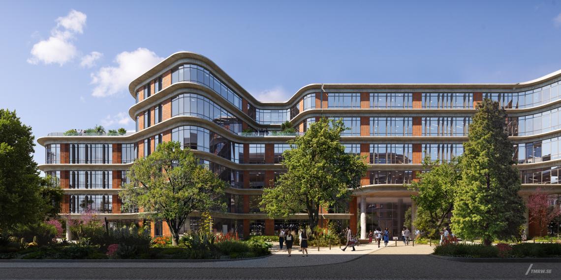 Here's what Springdale Green will look like, approximately ...