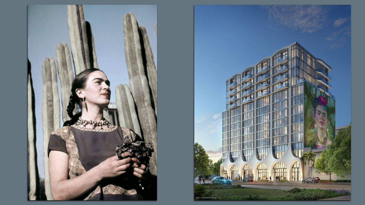 Frida Kahlo-branded luxury condo planned for Wynwood - Axios Miami